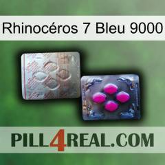 Rhinocéros 7 Bleu 9000 38